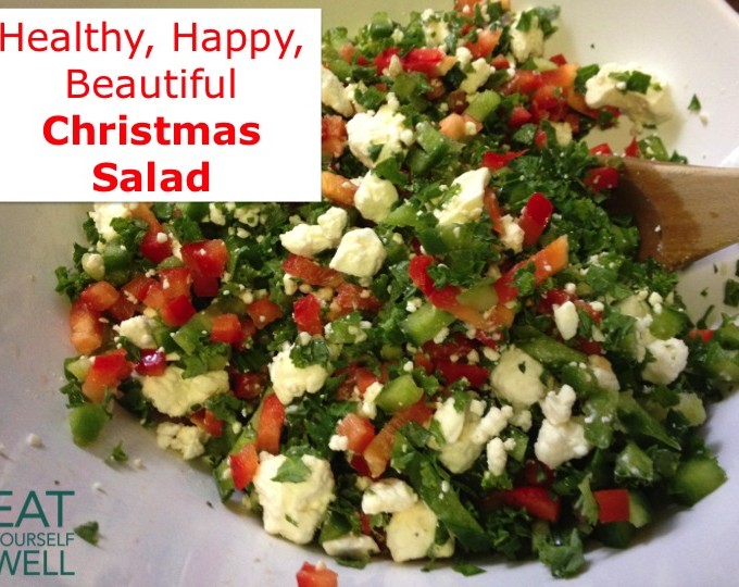 Happy Healthy Christmas Salad!