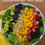 Quinoa Mango Healthy Taco Salad