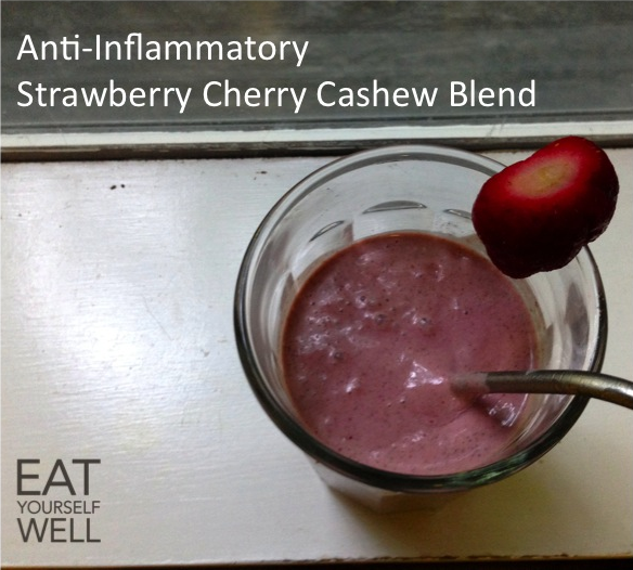Strawberry Cherry Cashew Anti-inflammatory Blend
