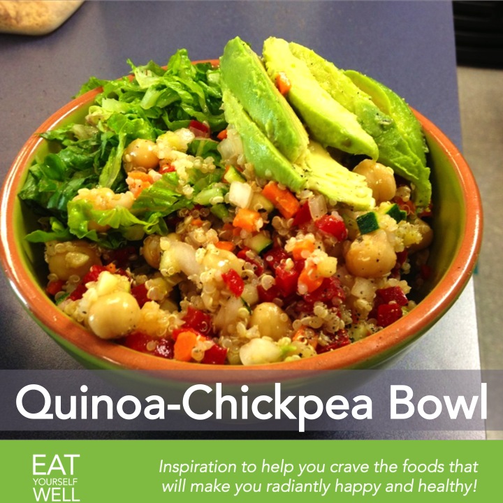 Quinoa Chickpea Bowl