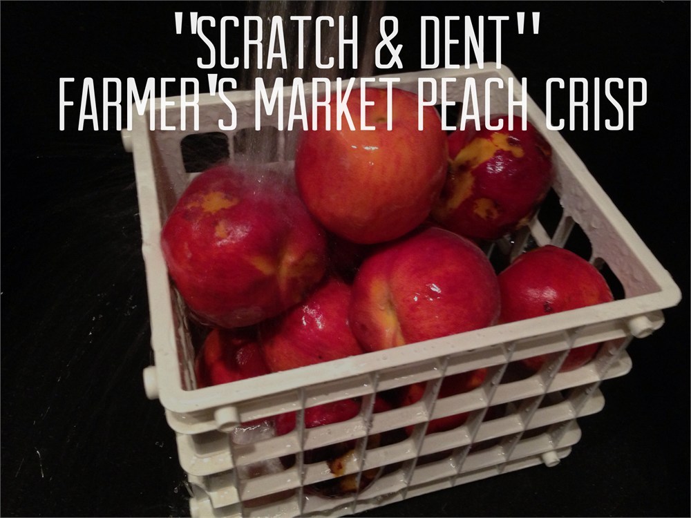 Farmer's Market Peach Crisp