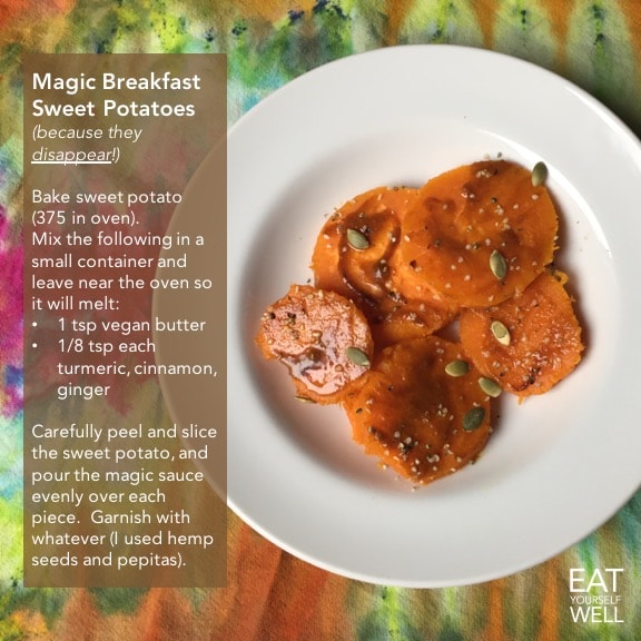 Comfort Breakfast Sweet Potato