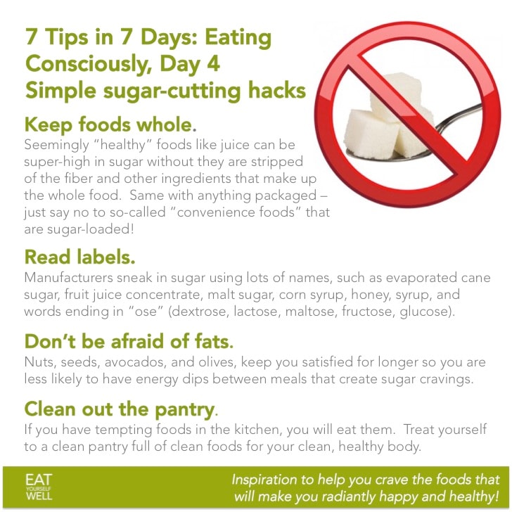 7 Tips in 7 Days: Day 4 — Simple Sugar-Cutting Hacks