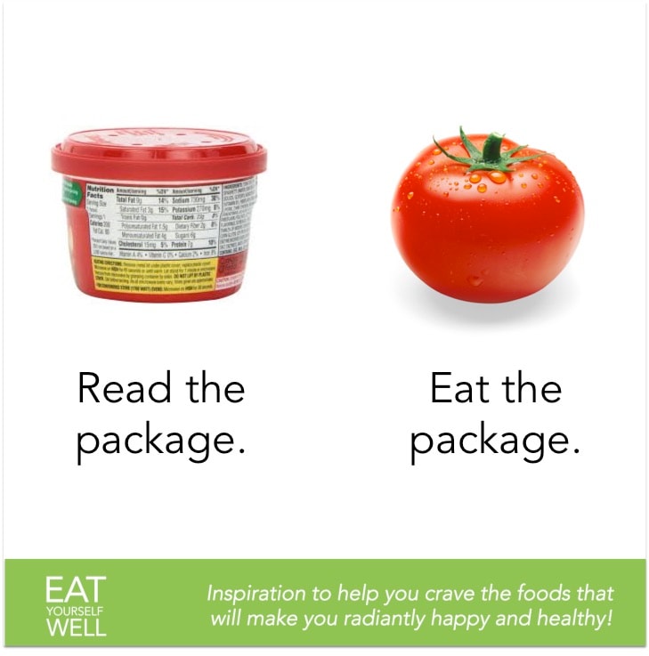 Read the Package. Eat the Package.