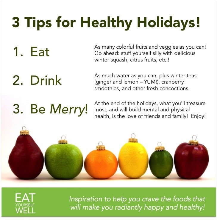 3 Tips for Healthy Holidays