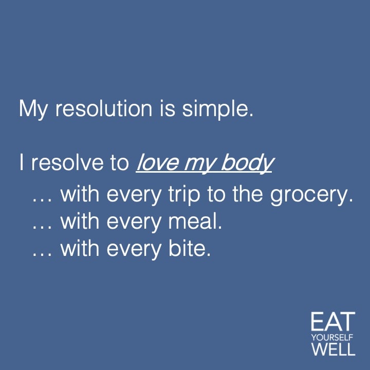 Healthy Resolution!